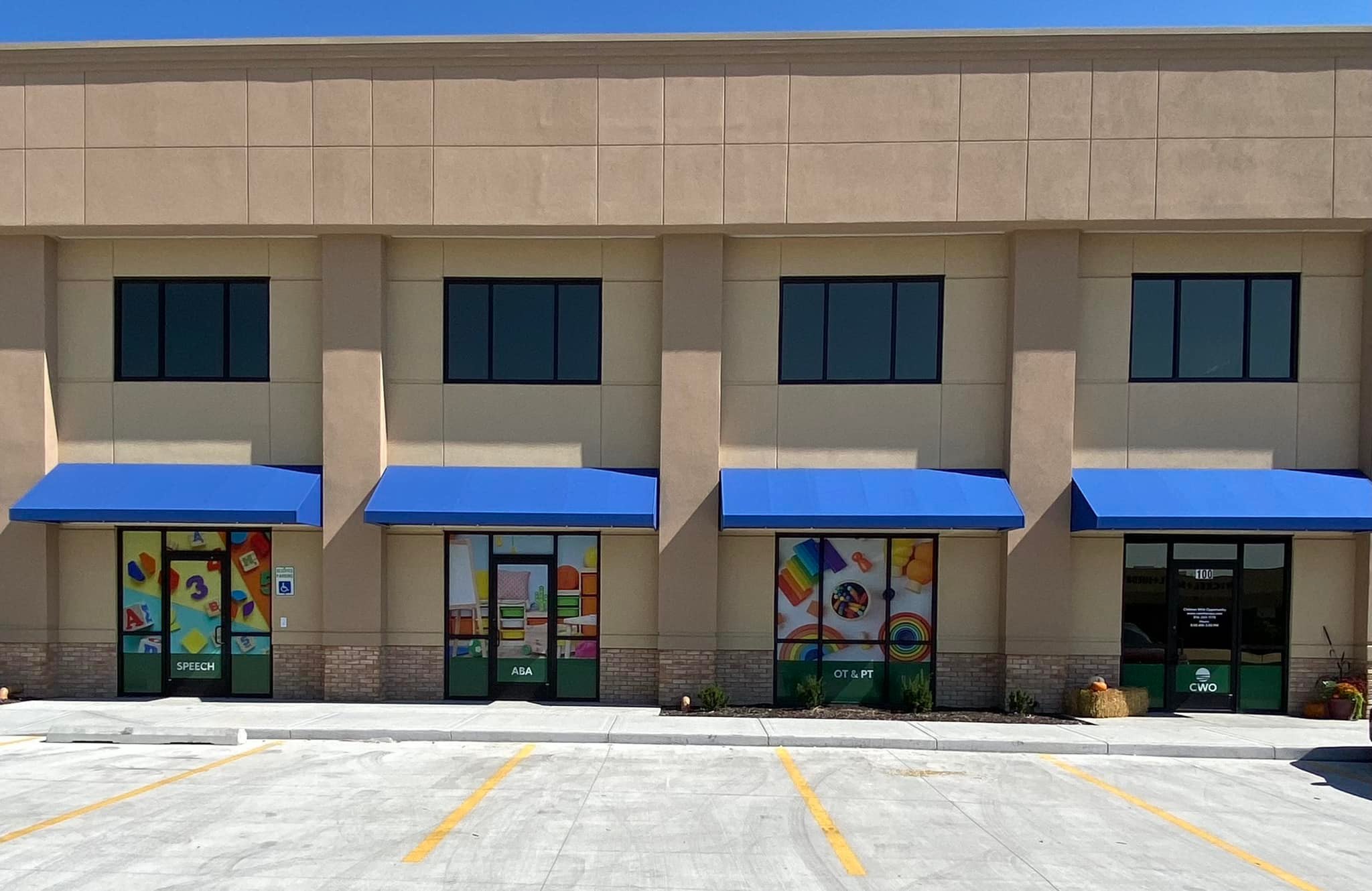 liberty location - side of building