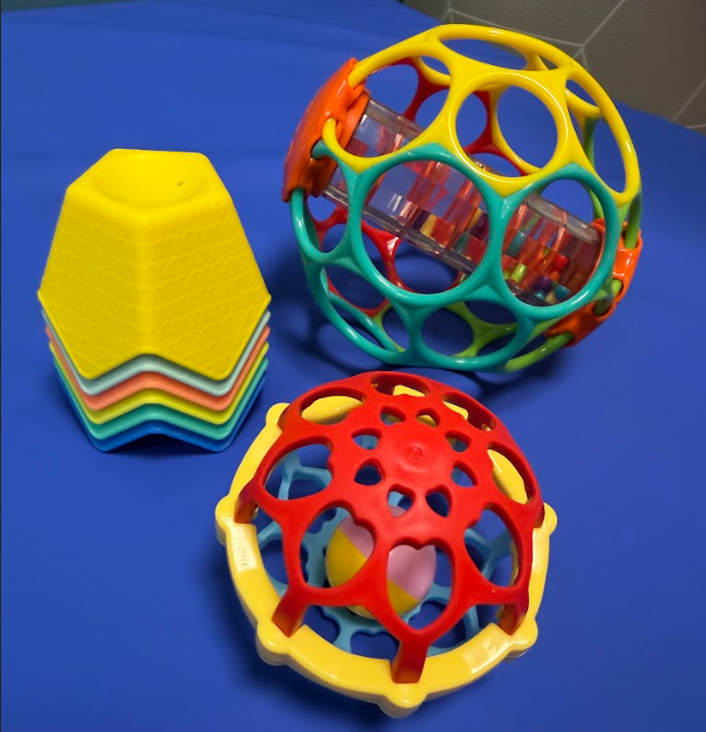 balls and objects used in physical therapy